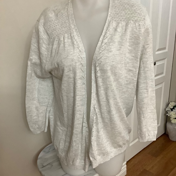 Denver Hayes Light Cotton  Cardigan fits Large 38 - Picture 5 of 6